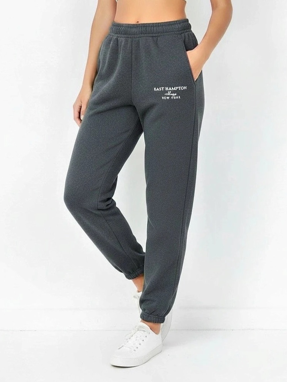 SHEIN East Hampton Jogger Pants in Gray Like New